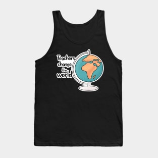 Teacher world day back to class Tank Top